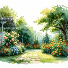 Как ухаживать за садовыми растениями